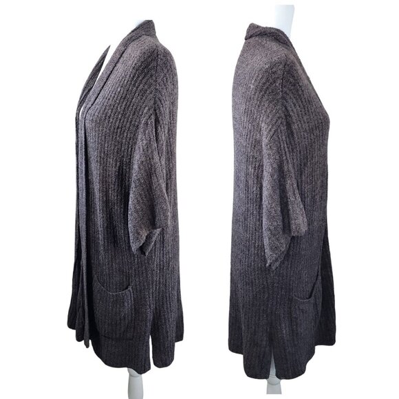 Barefoot Dreams Cozy Chic Lite Ribbed Kimono Cardigan Size 1X - Picture 5 of 14